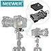 Neewer DC-38Q Screw Knob Clamp Quick Release Plate + Metal PU-50 Universal Quick Release Plate
