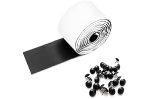 Self- Faux Wood Beam Strap ft, PVC Leather Wood Beams Metal Look for Ceiling Beam Cover, Industrial Style Barn Door Trim Stri