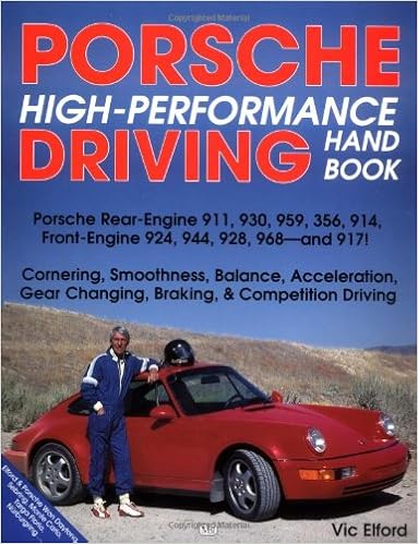 Porsche High-Performance Driving Handbook: Porsche Rear-Engine 911, 930, 959, 356, 914, Front-Engine 924, 944, 928, 968, and 917!, by Vic Elford