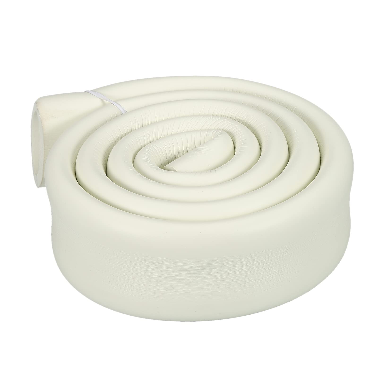 DMiotech 1" ID x 3/16" Thick 3.3ft White Foam Grip Wrap Closed Cell Foam Tubing Non-Slip for Utensil Tools Handle Support