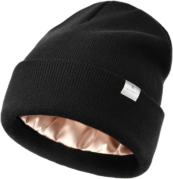 Soft Knit Beanie 3 Pack Women\'s Winter Hats Satin Lined Amazon.com: Ultrafun 3 Pack Satin Lined Beanie for Women  main image 3