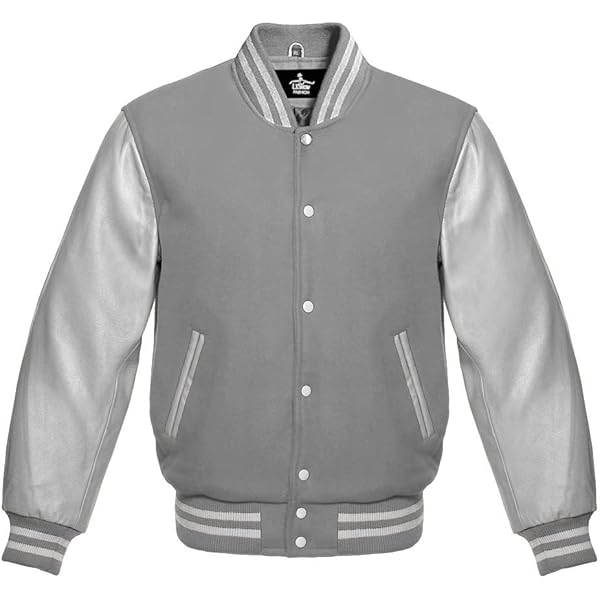 Lishow Fashion Varsity Jacket Baseball Letterman Bomber School
