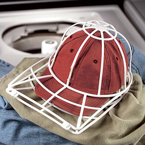 Clothful 1-Pack Cap Washer,Hat Washer,Baseball Hat Cleaner/Cleaning Protector,Ball Cap Washing Frame Cage Hat Washing Holder,Ball Cap Sport Hat Visors Shaper/Organizer for Washing Machine