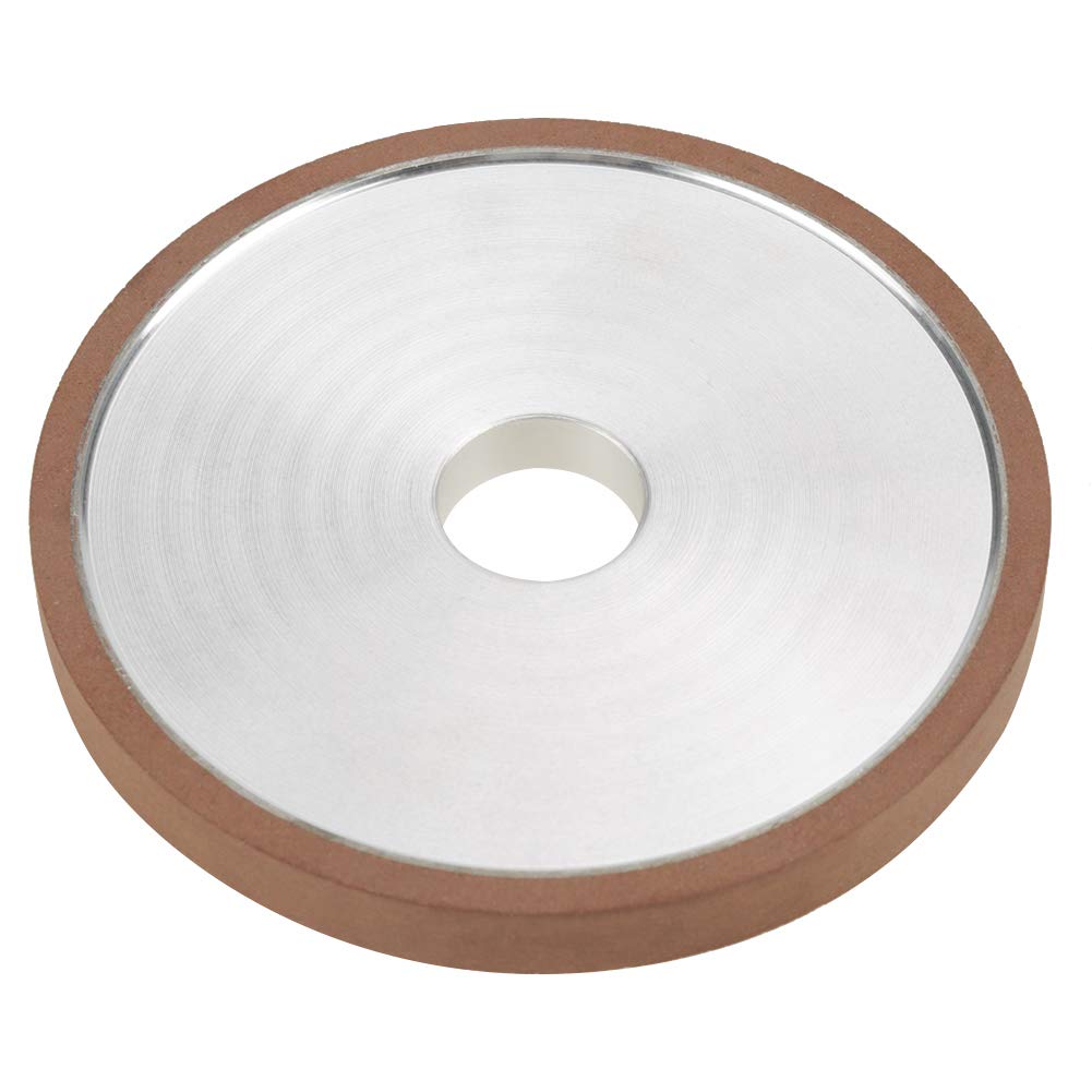 4 inch Diamond Resin Grinding Wheel Disc for Cutter Grinder Polishing 150# Grit Carbide Abrasive 100 * 20 * 10mm