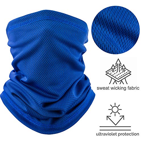 QING 48 Pack Cooling Neck Gaiter Keep You Cool Face Covering UPF 3050