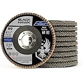 BHA 4-1/2 x 7/8 Zirconia Flap Disc T27 Angle Grinder - 60 Grit - 10 Pack | Grinds, blends and finishes welds on carbon steel and iron. Contaminant free, safe on stainless. Rust and paint removal.