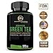 Green Tea Extract with egcg supplement for Effective Weight Loss - 500mg of extract capsules to Boost Metabolism - Fat Burner Caffeine for Energy - Antioxidant & Free Radical Scavenger - GMP Certified