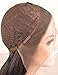 SeraphicWig Pink Lace Front Wigs Middle Part Long Straight Synthetic Wig Glueless for Women Heat Resistant Fiber Hair Half Hand Made 24 inches