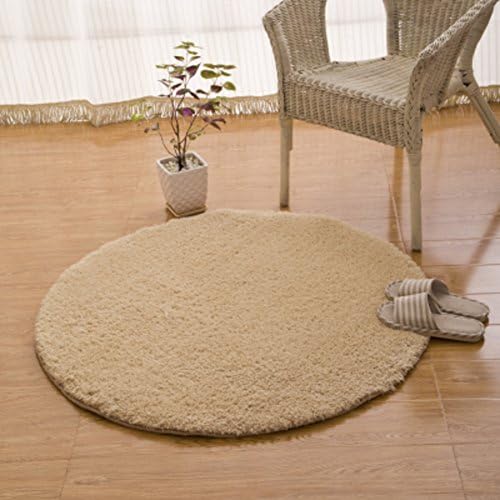Thickened round rug/ computer chairs carpets/Round basket Wicker Chair carpet-G diameter100cm(39inch)100cm(39inch)