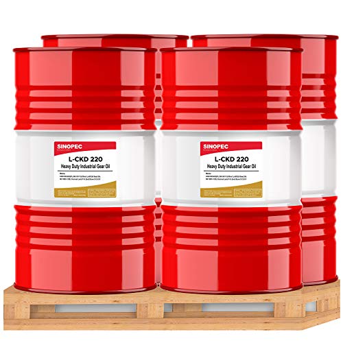 Buy Sinopec Heavy Duty EP Gear Oil, ISO VG 220 AGMA 5 (4) 55 Gallon