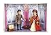 Doll Scene Backdrop - Reversible Baroque Interior and Castle,Fits 18