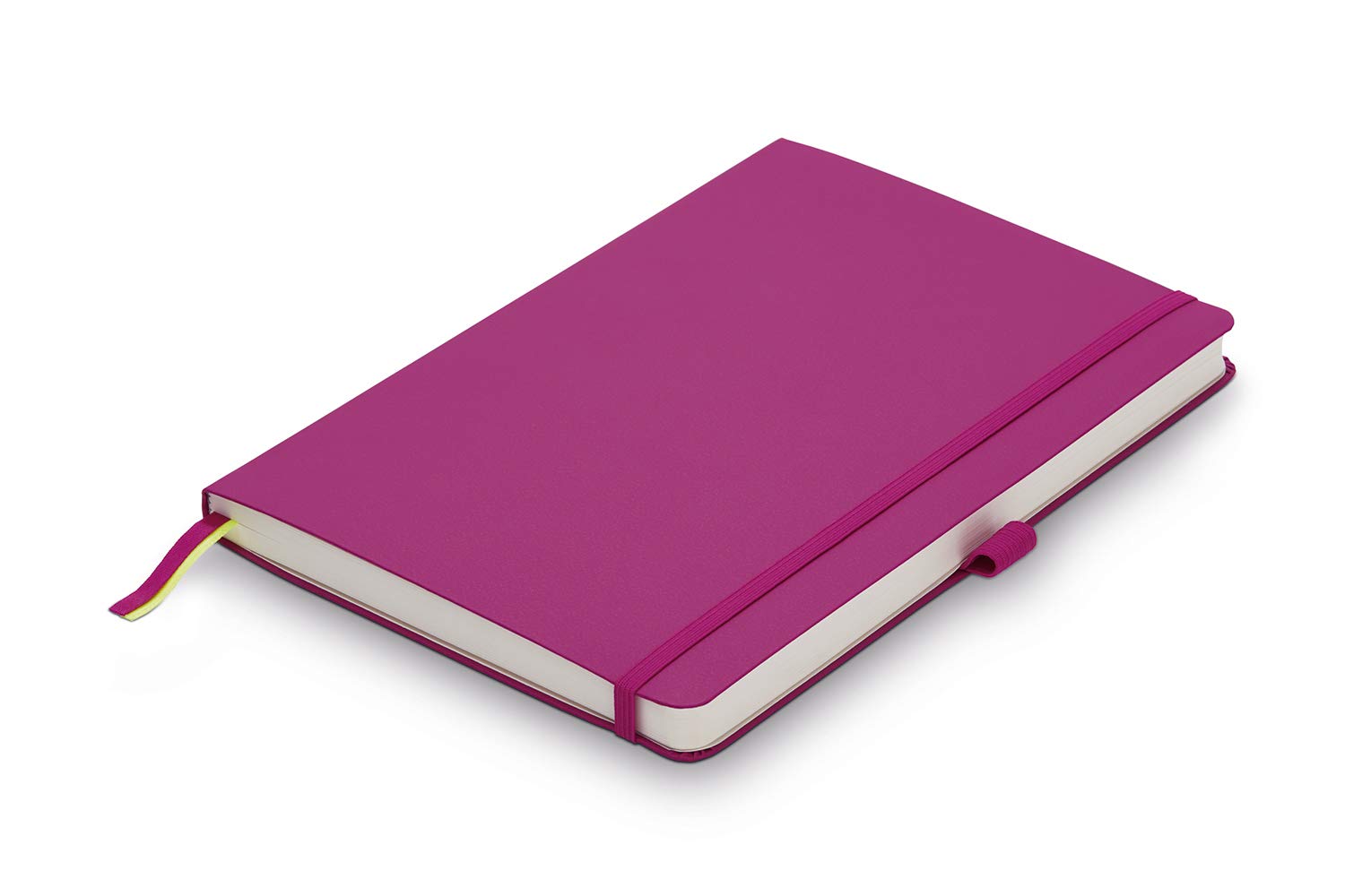 LAMY Paper Softcover A5 Notebook 810 – Format DIN A5 (145 x 210 mm) in Pink with Lamy Lining, 192 Pages and Elastic Closure Band