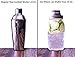CJ Lifestyle Mason Jar Cocktail Shaker with Solid Wooden Muddler and Full Size Jigger, 24-Ounce