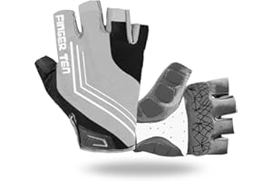 Cycling Gloves Mens Half Full Finger Gel Padded Anti-Slip Value Pair, Breathable Bike Gloves for Men Mountain Bicycle Winter 