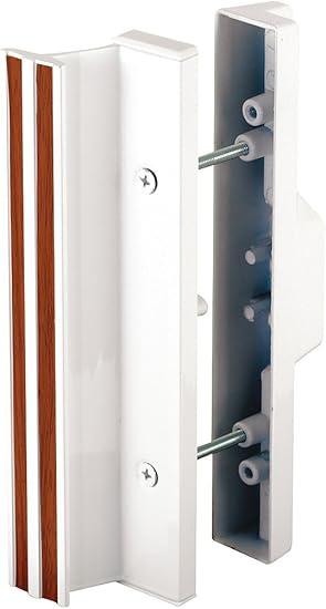 Prime Line Products C 1111 Patio Door Handle Set White Handlesets