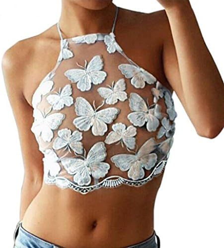 OVERMAL Lace Vest.Sexy Backless Tops Vest