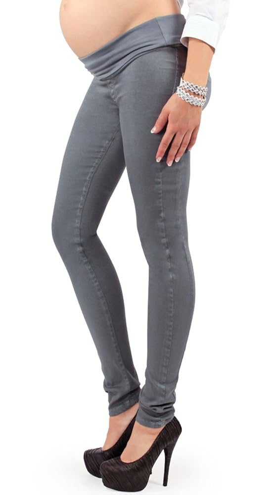 Made in Italy MAMAJEANS Panta Leggings Premaman Modello Termico Invernale  Leggings Power-Stretch Egiziani Ultra-Elastici Abbigliamento premaman  urban-earth.co.uk