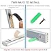 Litake Under Cabinet Lighting Rechargeable,32 LED Wireless LED Closet Lights with Remote, Stick On Anywhere Magnetic Dimmable LED Night Light with Timer for Kitchen Bedroom,2 Packs