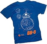 BB-8 Plans -- Star Wars Ep VII: The Force Awakens Adult T-Shirt