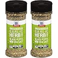 McCormick Garlic, Herb and Black Pepper and Sea Salt All Purpose Seasoning, 4.37 oz (Pack of 2)