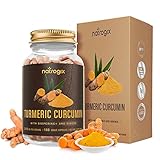 Turmeric Curcumin with Bioperine & Ginger 2415mg/Serving 180 VCaps by Natrogix – Best Vegan Joint Pain Relief, Anti-Inflammatory, Antioxidant with 95% Standardized Curcuminoids Supplement/Free E-Book