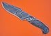 Poshland BB-061 Handmade Damascus Steel 10 Inches Full Tang Skiner Knife - Beautiful Blank Blade