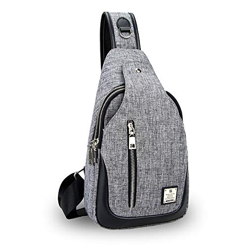 Sling Bag, Sling Backpack Outdoor Hiking Travel Waterproof Daypack Shoulder  Chest Side Bags Crossbody Pack for Men Women Girls Boys