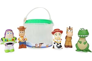 Disney Store Unisex-Children Bath Set (Toy Story) - Kids Bath Accessories with Beloved Disney Characters - Colorful and Fun Bath Time Essentials for Kids - Suitable for All Ages