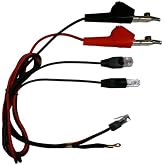 AST Labs Butt Set Line Cord RJ-11 to ABN Alligator/RJ-11/RJ-45 for TS17, TS19, TG20, etc.