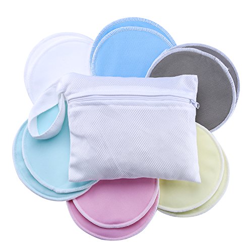Everove Organic Washable Nursing Pads | 12 pack with Laundry Bag – Extra Absorbent & Reusable - Thumbnail 7