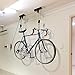 Great Working Tools Bike Hoists Set of 2, Hanging Ladder Lifts – Garage Ceiling Mount 55 lb Capacity Heavy Duty Hooks and Pulleys – Convenient Bicycle or Ladder Storage Hangersthumb 1