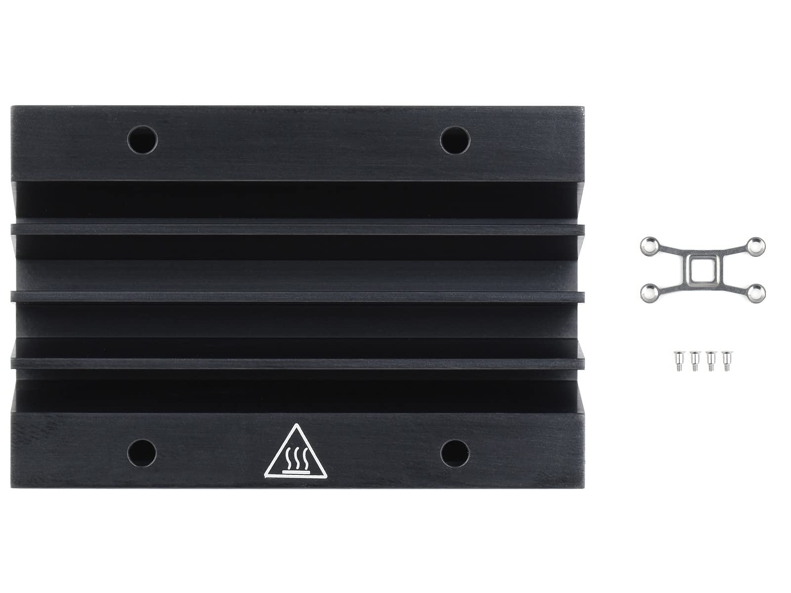 Heatsink for NVIDIA Jetson Nano Module, Radiator with Elastic Bracket and Height-Limited Screws