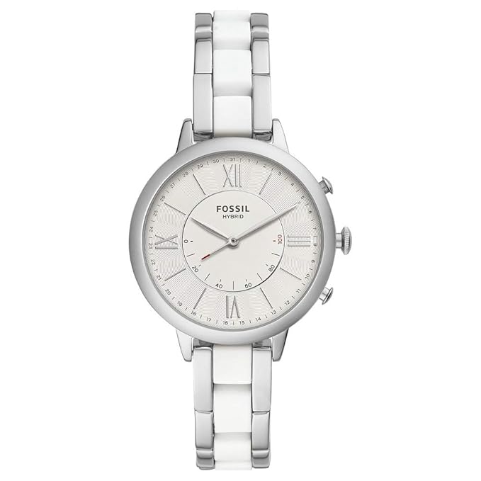 Fossil - Reloj híbrido para Mujer con Correa de Acero Inoxidable ...
