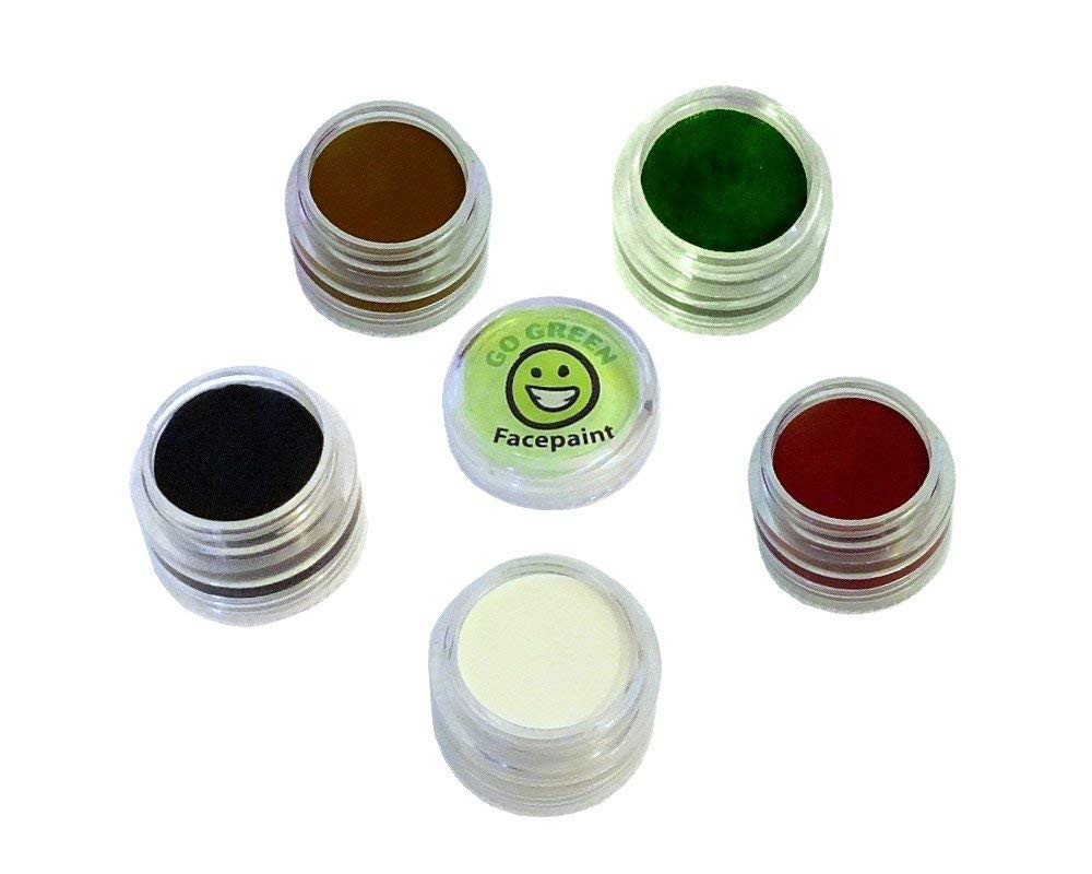 Best Pale Green Face Makeup