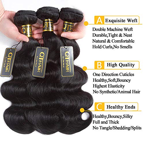 QTHAIR-12A-Grade-Brazilian-Virgin-Hair-Body-Wave-Natural-Black-100-Unprocessed-Virgin-Brazilian-Body-Wavy-Human-Hair-Weave-3-Bundles-20-18-16-300g-Brazilian-Body-Wave-Human-Hair-Extensions