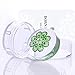 BORN PRETTY 3Pcs Nail Art Jelly Stamper with Scrapers Set Transparent Soft Clear Dual-end manicuring Print DIY Tool Kit