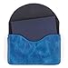 kandouren Blue Leather Business Card Holder Case,Creadit Card Holder