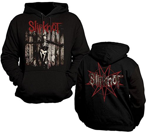Hoodie: Slipknot- The Gray Chapter Skeleton (Front/Back) Pullover Hoodie Size M