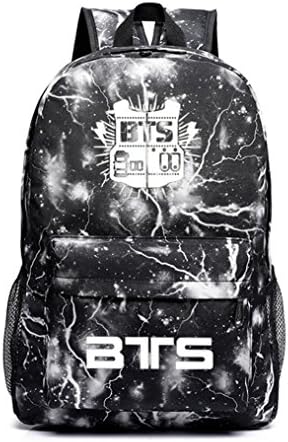 Ramblew Backpack Daypack Bookbag School Bag for KPOP Bangtan Boys BTS Cosplay