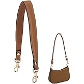 PH PandaHall Genuine Leather Purse Strap, Handbag Strap Bag Strap with Buckle for Handbag Briefcase Wallet DIY Handbag Making