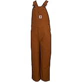 Carhartt boys Bib Overalls (Lined and Unlined)