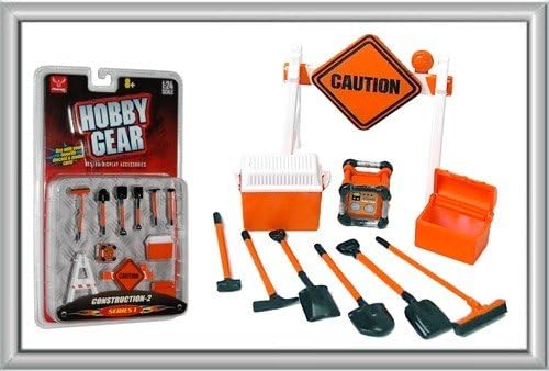 Hobby Gear - 1:24 Scale Road Construction Toy Model Set