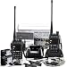 Ansoko Two Way Radio with Acoustic Tube Earpiece Dual Band walkie talkies VHF136-174/UHF400-520 MHz with FM Radio Reception (2 Pack) primary
