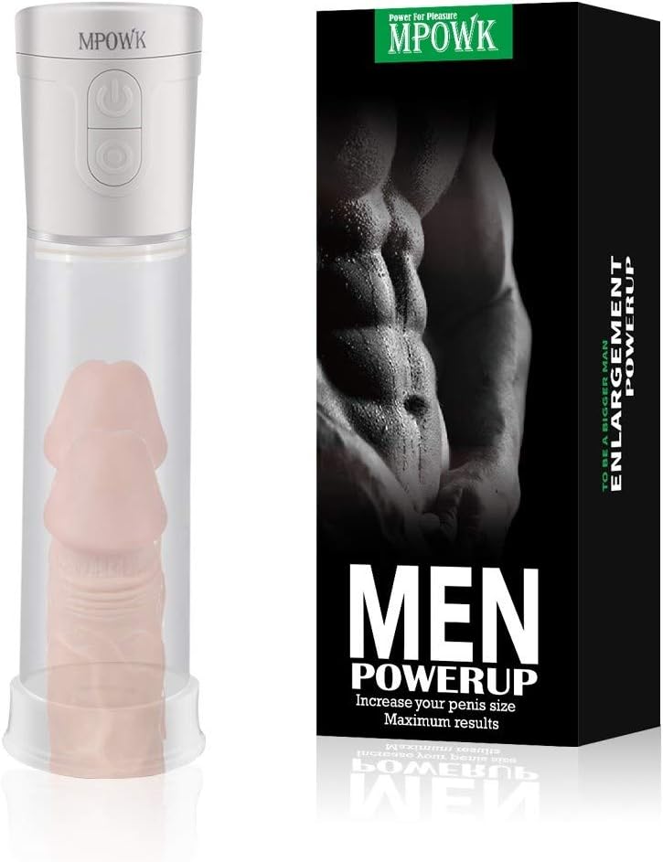 Silicone Massage Rechargeable Vacuum Men's Pennis Enlargement Pump with Pennis Pumps Exericiser Increase Size Voice Interaction Device Effective Training Tight Design