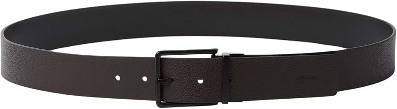Men'sWarmth Boucle lisse 40 mm Adj/Re LV04D7118GCeintures, Noir, 115