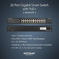NETGEAR 26-Port PoE Gigabit Ethernet Smart Switch