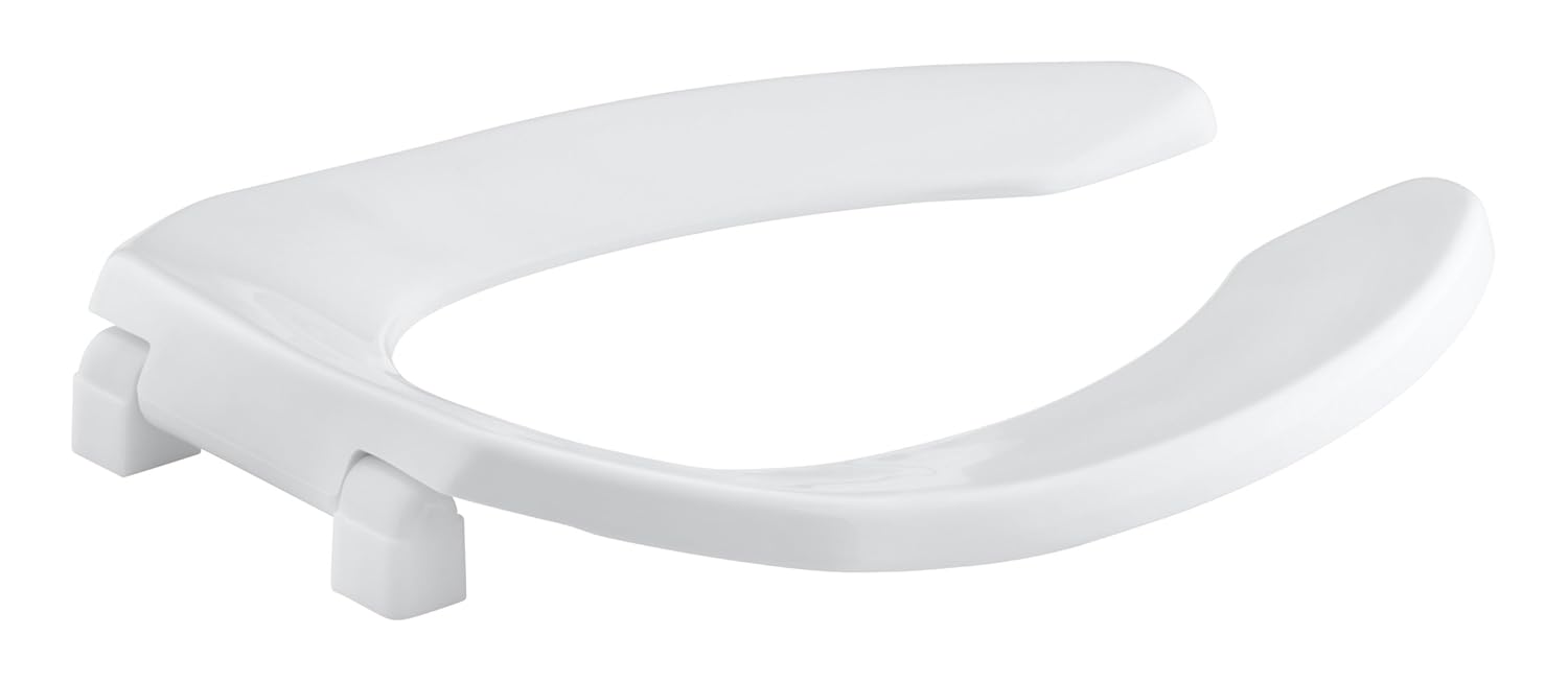 KOHLER K46720 Lustra Elongated OpenFront Toilet Seat with Self