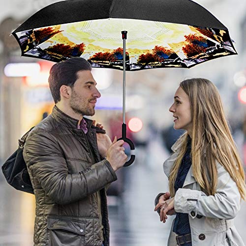 6 ZOMAKE+Inverted+Umbrella+Protection+Windproof