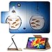 MSD Premium Samsung Galaxy Tab 4 7.0 Tablet Flip Pu Leather Case LED energy concept with fishs IMAGE 34013484 by MSD Customized Premium