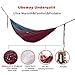 UBOWAY Hammock Underquilt - Packable Full Length Under Blanket, Camping Quilt(Red)
